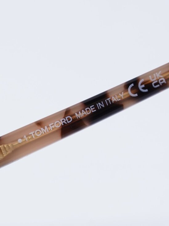 Tom Ford FT5673-B 005 Eyeglasses Black/Havana 54mm Cat Eye Frame - Picture 8 of 9